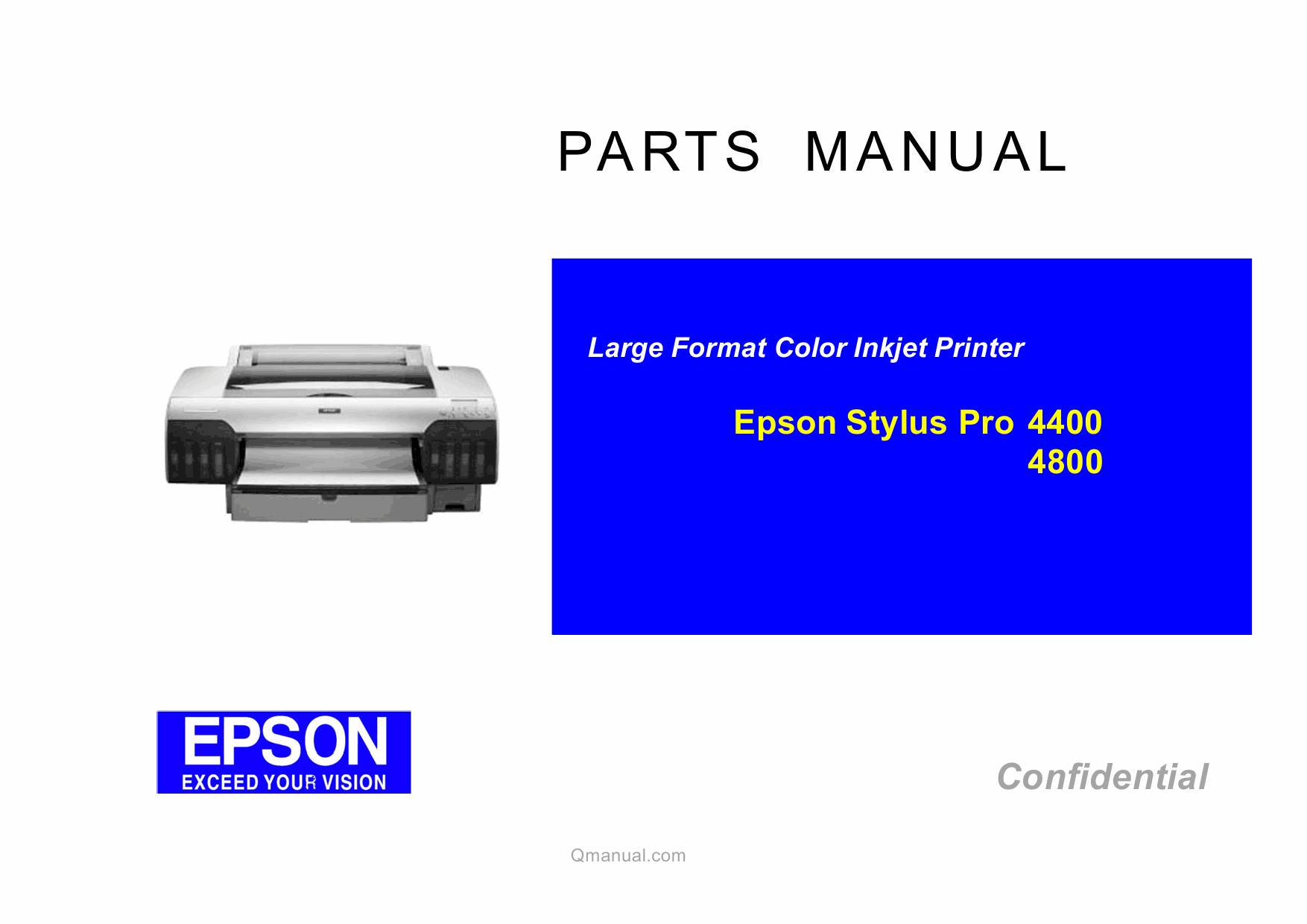 EPSON StylusPro 4400 4800 Parts Manual-1